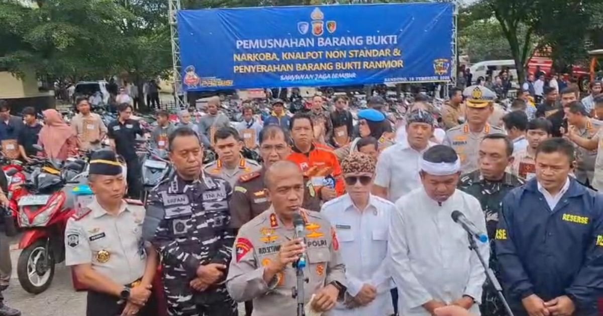 Kapolda Jabar: Knalpot Bising Bisa Picu Konflik Sosial