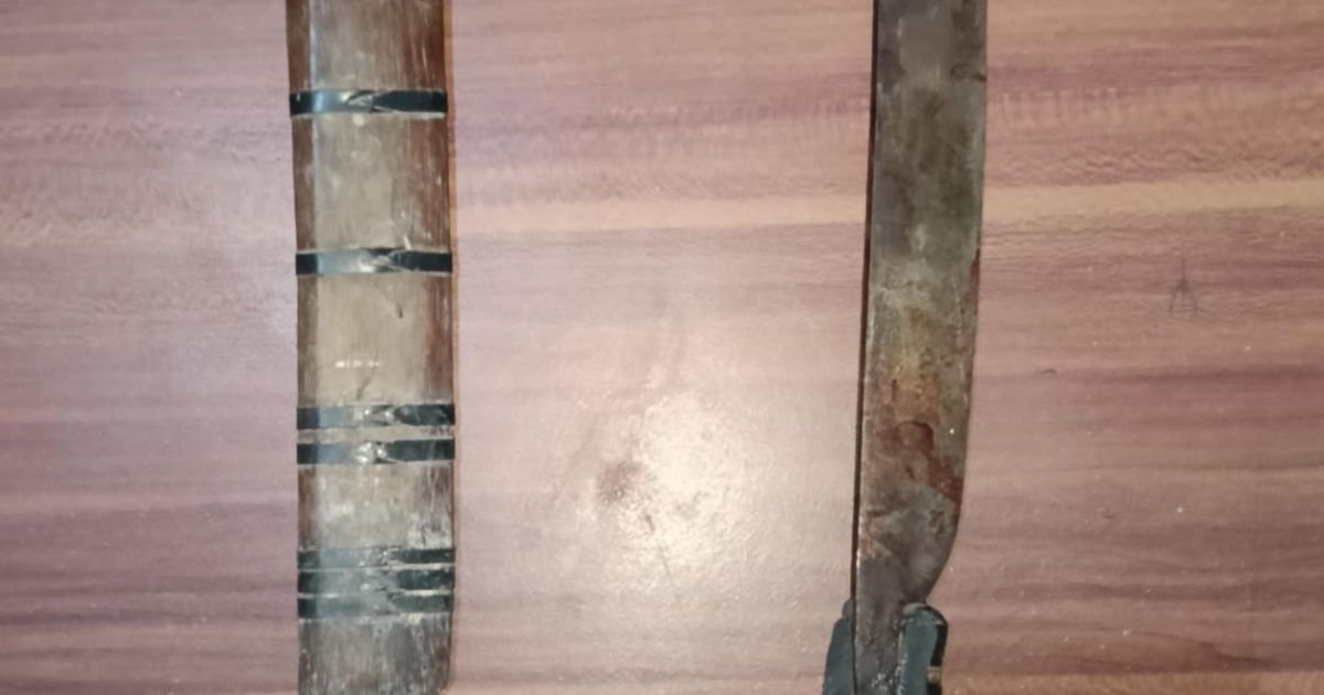 Polisi Amankan Pria Bawa Golok dan Mengamuk di Candipuro