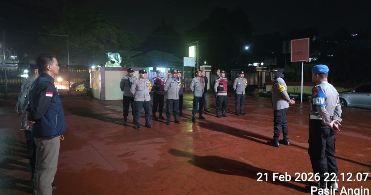 Polsek Megamendung Laksanakan kegiatan Rutin Yang Ditingkatkan kRYD Polsek Gabungan Wilayah Rayon III (Selatan)