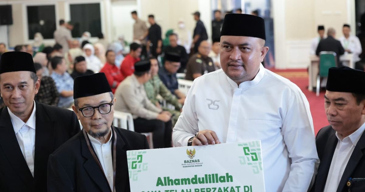 Rudy Susmanto Ajak Masyarakat Salurkan Zakat Lewat BAZNAS Kabupaten Bogor