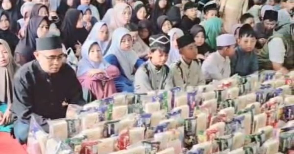 Momentum Ramadan, Pemdes Pancawati Salurkan Santunan untuk Anak Yatim