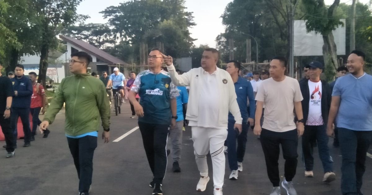 Antusiasme Warga Sambut Car Free Day (CFD) Tegar Beriman Mulai Di Aktifan Kembali.
