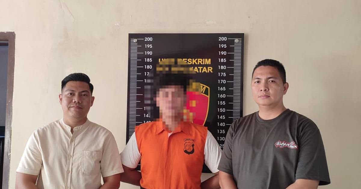Mantan Pacar Jadi Pelaku, Polisi Tangkap Pria Kasus Curas di Natar.