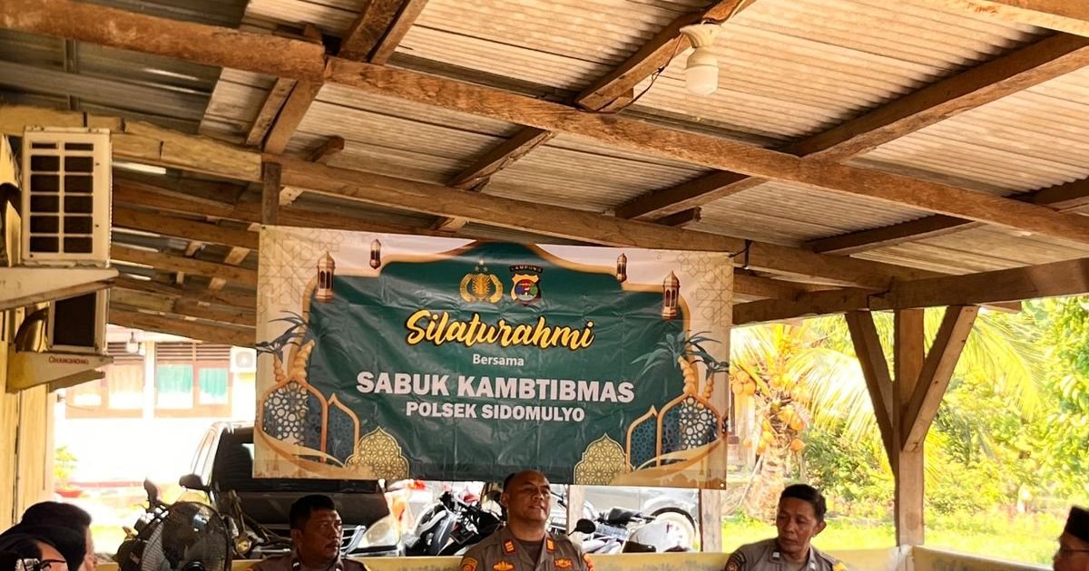 Polsek Sidomulyo Bentuk “Sabuk Kamtibmas”, Libatkan Warga Jaga Keamanan Wilayah.