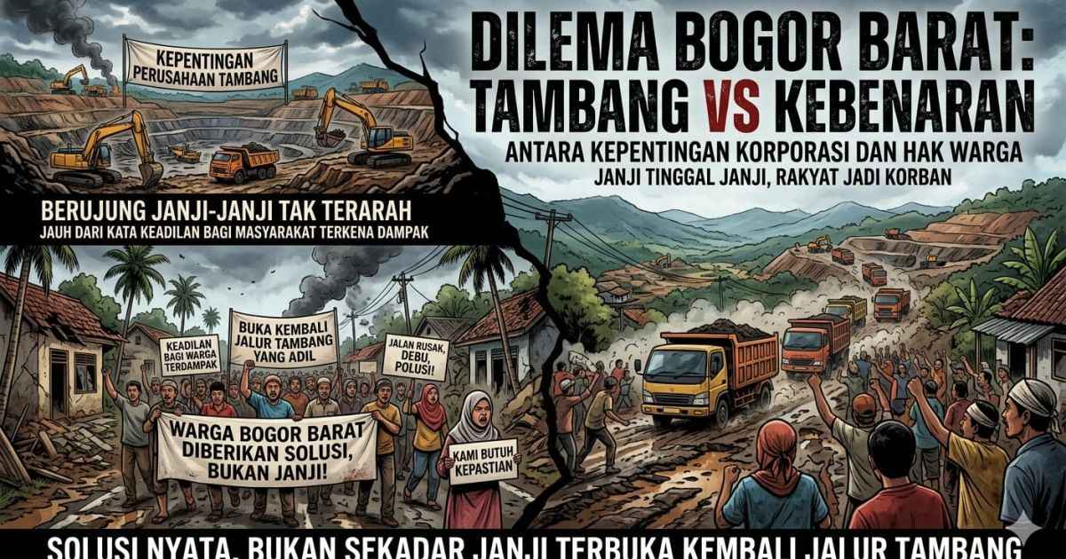 Dari Demonstrasi ke Desakan: PANDAWA Tantang Kebijakan Tambang Pemkab Bogor