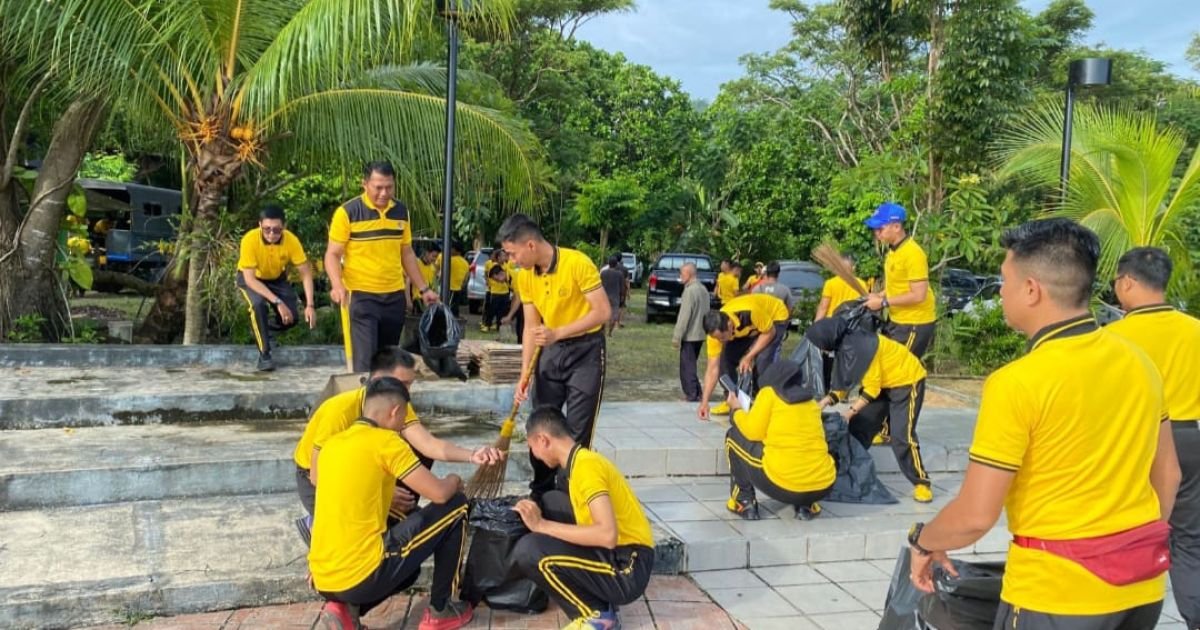 Polda Lampung Kerahkan 500 Personel Gelar Kurve Serentak di Tiga Lokasi Pantai Utama.