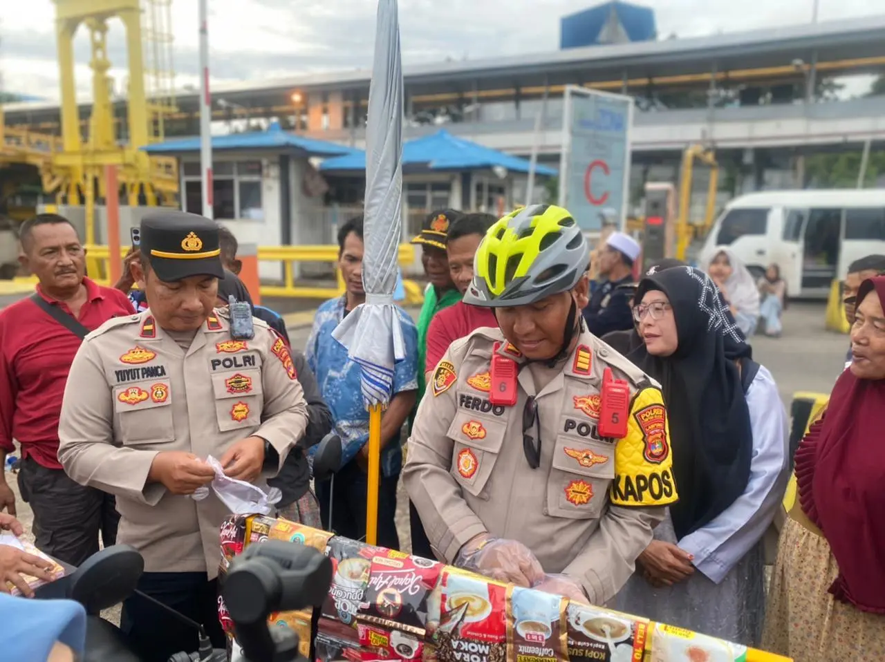 Ngupi Pai Puakhi, Warna Baru Pengamanan Nataru Sapa Penumpang Kapal.