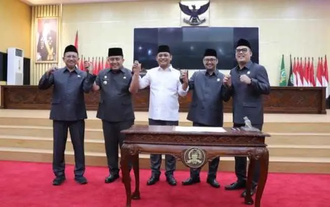 Paripurna Penetapan Bupati dan Wakil Bupati Bekasi Terpilih