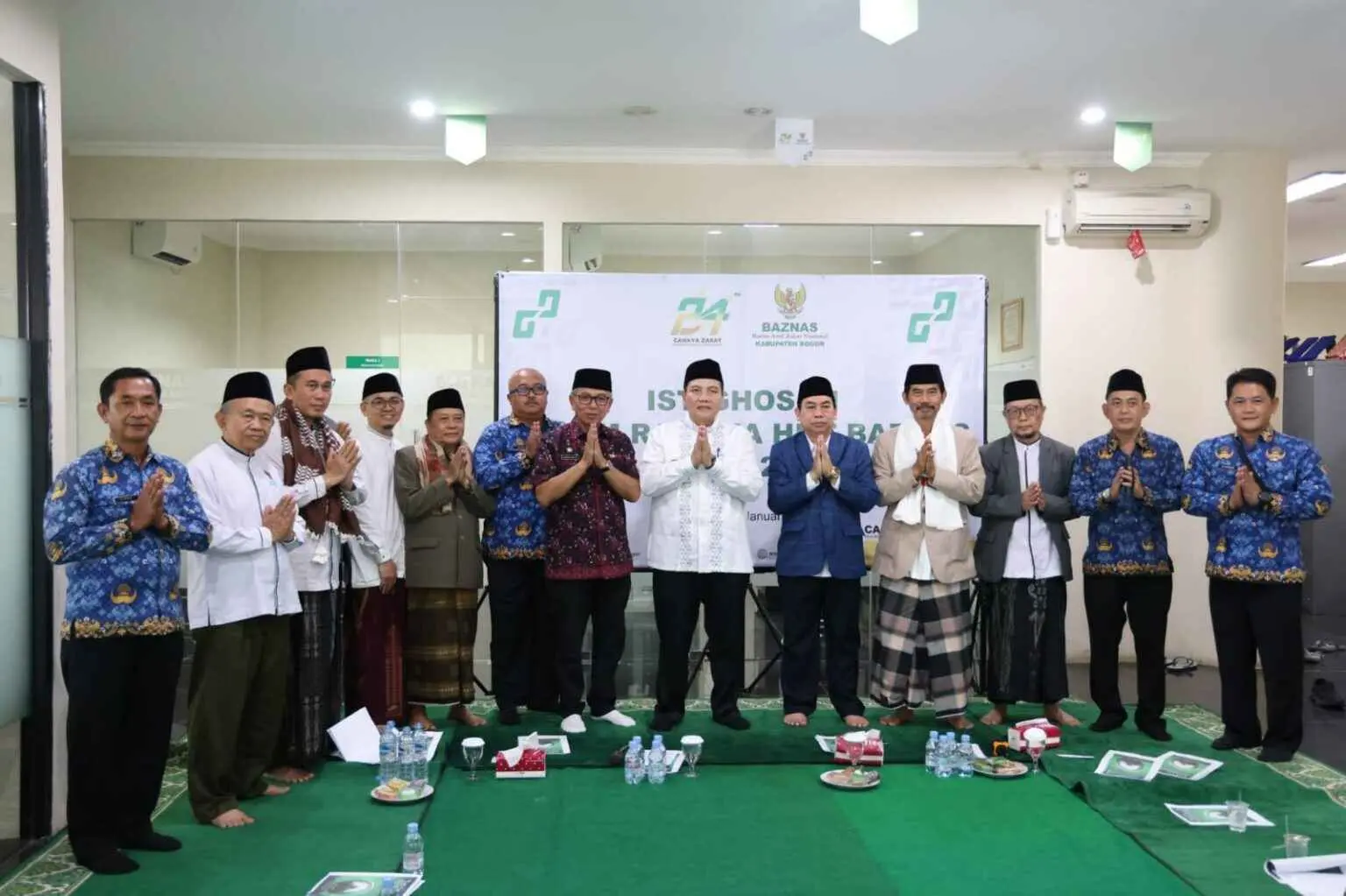 Pj. Bupati Bogor Sampaikan Terima Kasih Baznas Dukung Program Pemkab Bogor