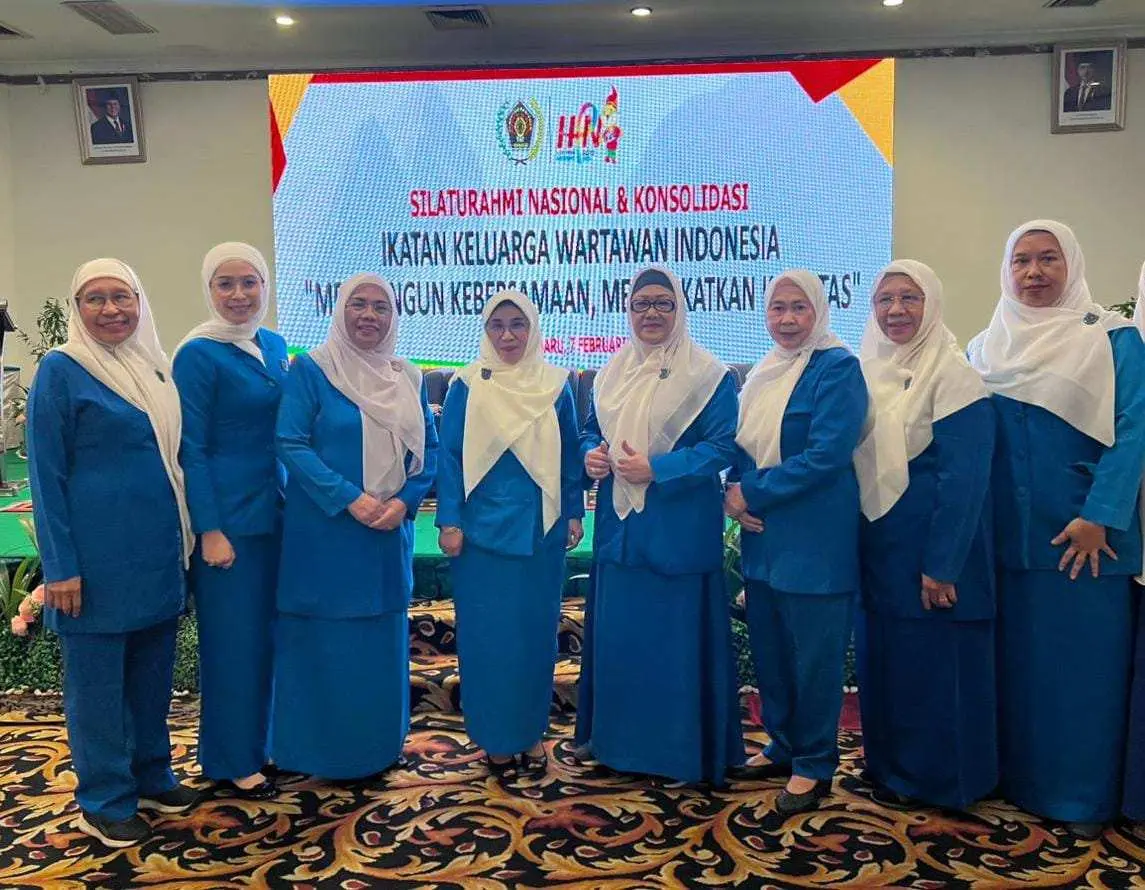 Plt IKWI Resmi Ditunjuk Saat Momen Perayaan HPN 2025 di Riau