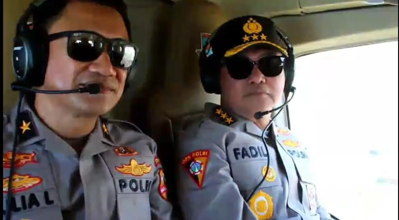 Tinjau Lewat Patroli Udara, Astamaops Kapolri Pastikan Kesiapan Pengamanan MotoGP Mandalika 2025