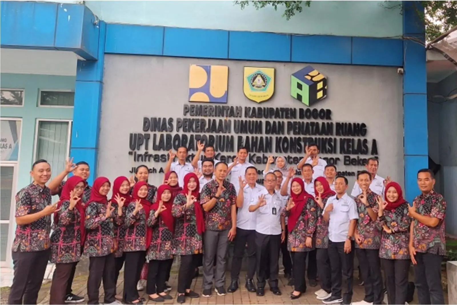 Kegiatan Publikasi UPT Laboratorium Kontruksi Kelas A Dinas Pekerjaan Umum dan Penataan Ruang Kabupaten Bogor